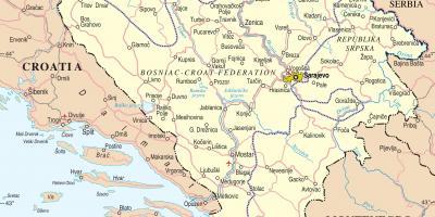 Mapa Bosne