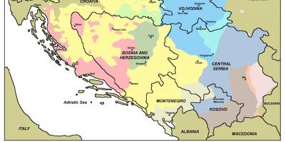 Mapa hac Bosne 